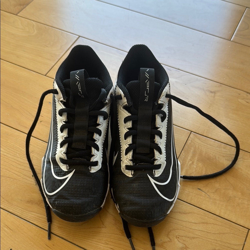 Black and White Nike Athletic Shoes